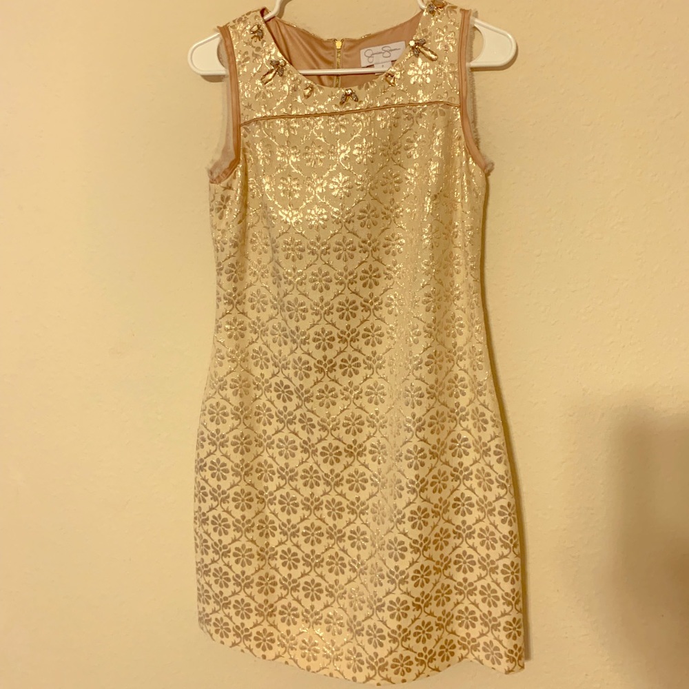 Champagne cocktail dress